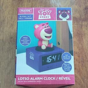 Toy Story Lotso Digital Alarm Clock with Night Light & Music